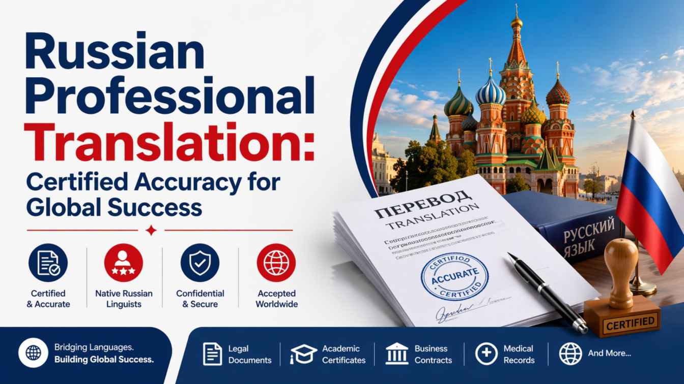 Russian Professional Translation: Certified Accuracy for Global Success
